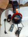 HyperX Cloud Alpha - Gaming Headset, Dual Chamber Drivers, Legendary Comfort, Aluminum Frame, Detachable Microphone, Works on PC, PS4, PS5, Xbox One/ Series X|S, Nintendo Switch and Mobile – Red ( WITHOUT BOX AMERICAN USED ). 