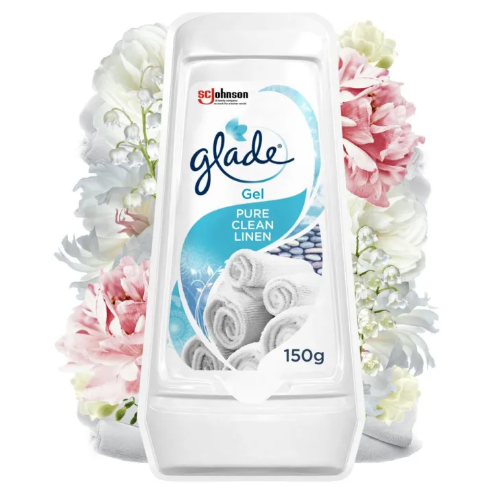 Glade%20Solid%20Air%20Freshener%20Gel%20Pure%20Clean%20Linen%20-%20150gm%20-%20Image%203