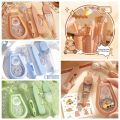 4PCS/Set Multifunctional Silent Correction Tape Capybara Non-repetitive Student Alteration Tape 38M Large Capacity Back To School Gift Silent Coating Tape Student. 