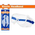 WADFOW Safety Goggles Elastic Headband Lightweight PVC Frame Eye Protection Googles Anti-Fog Coating, Clear Scratch-Resistant Lenses, An Adjustable Headband WSG2801. 