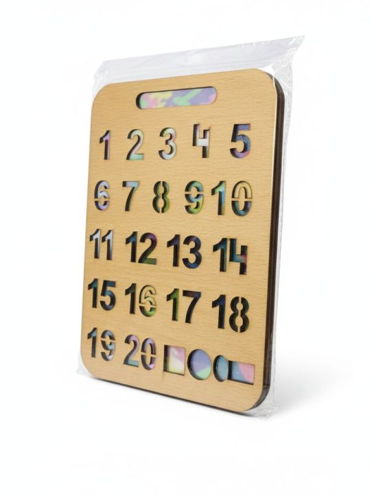 Scale Math Kit Counting Premium Wooden Counting Number Scale for Kids - Educational Montessori ...