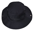 Outdoor Summer Boonie Hat for Hiking, Camping, , Sun Cap for Men or Women - Black. 