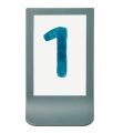 IKEA FIESTAD Picture Frame Turquoise (10x15cm). 