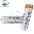 1Pair(2PCS) SONY Cycle Energy AA 1.2V 4600mAh Ni-Mh Rechargeable Battery In Pakistan. 