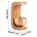 Wood Doorbell Chime Magnetic Landscape Wireless Hanging Wind Loud Door Bell For Refrigerato Doors Restaurant Home Decoration. 