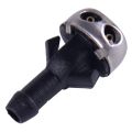 2PCS Windshield Washer Nozzle Water Spray Jet Fit for Mercedes R107 W114 W115 230 240D 380 450 560 SL SLC 1078600147. 