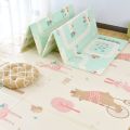 folding play mat for babies 6ft x 5ft-10mm(180*150cm) Double Sided baby crawling play mat with easily foldable soft foam floor playmats for infants, toddlers & kids large room childern Rug with Random Multi Design. 