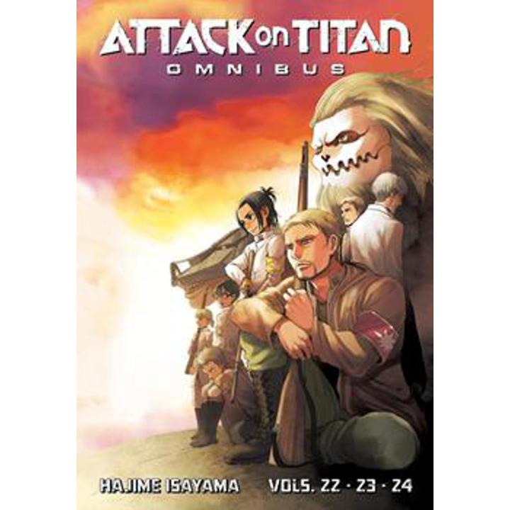 attack on titan omnibus include volume 22 to 24 (volume 8)