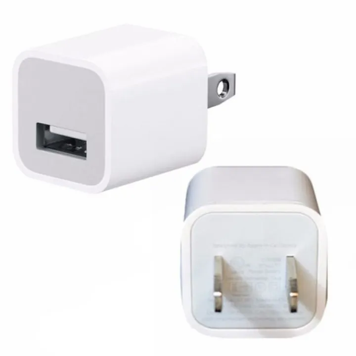 EZone Original Quality Charging Adapter for iPhone 5W | Wall Charger Compatible for iPhone | Compatible iPhone Charger - 5W