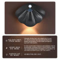 Magnetic Suction Without Wiring Motion Sensor LED Night Light Body Induction Lamp USB Rechargeable Wall Mount No Need To Punch Holes. 