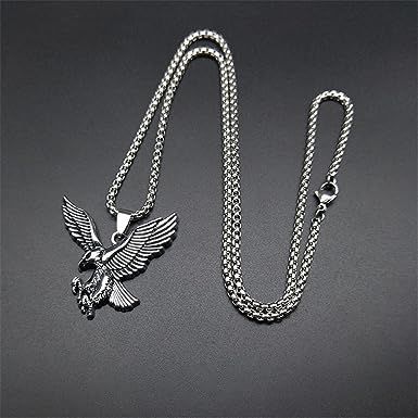 Stainless%20Steel%20%20Eagle%20Necklace%20Fly%20%20Falcon%20Pendant%20Necklace%C2%A0for%C2%A0Women%20-%20Image%204