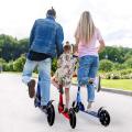 Teens Adult Foldable Adjustable Height 2-Wheel Kick Scooter Aluminum Alloy. 