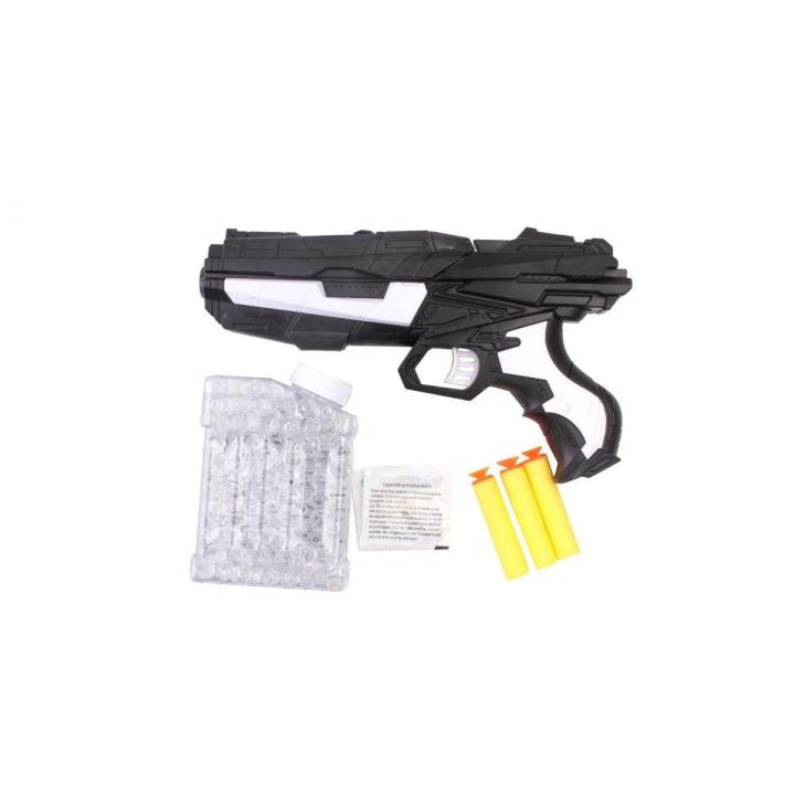 Future Ultra Black Shooting with Orbeez & Nerf Soft Foam  Darts