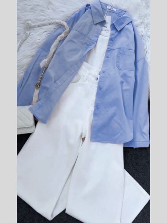 Comfortable%20&%20Stylish:%20Women's%203-Piece%20Shirt,%20Inner%20Top%20&%20Baggy%20Pants%20Set%20-%20Image%205
