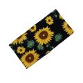 【Hengli jewelry story】2021 New Sunflower Pattern Headband Elastic Broadband For Girls Country Style Yoga Headband Hair Accessories. 