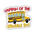 Bus sticker Pack of 1, 3 x 2 inch. 