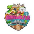 Travel Pakistan Cities Series Fridge Magnets, 3D Souvenirs, Lahore, Hunza, Karachi, Islamabad, Skardu, Bahawalpur Designs By MugArt. 