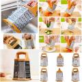 6 Sides Multi-functional Stainless Steel Grater Handheld Slicer Fruit Vegetable Kitchen Cutter Tools. 