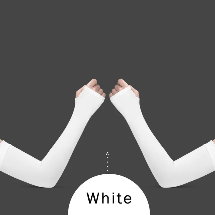 WONDERFUL%20Handsock%20Men%20Women%20Hand%20Sock%20Muslimah%20Sarung%20Tangan%20Motor%20Cooling%20Hand%20Sleeve%20Ice%20Silk%20Sleeveless%20Korean%20Sun%20protection%20Arm%20Sleeve%20Aqua%20x%20Breathable%20Handsock%20-%20Image%202