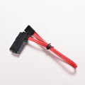 SAS HDD SFF-8482 to SATA Style SAS Ports Data Cable + 15Pin Power Connector 50CM MJ. 
