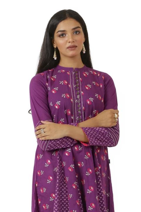EGO%20Winter%20Collection%202019%20%20Purple%20Ray%20%20Purple%20Cotton%20Kurti%20For%20Women%20-%20Image%205