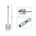 Sports Inflating Needle Pin Nozzle Football Basketball Ball Air Pump Pin Ball Pump Inflation Needle For Football Air Pin Basketball Air Pin Volleyball Air Pin Stainless Steel Air Pin. 