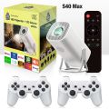 Latest Android New S40MAX Video Game Projector Android13.0 System WiFi6 BT5.4 5G Support 4K HD 1280*720P Smart Home Cinema Portable Projector High Brightness 200" Large Display Wireless Screen Portable Projector. 