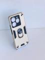 Infinix Hot 40 / 40 Pro Shockproof Armor Cover Megnetism Holder Back Clip Phone Case. 