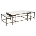 3 Piece Center Table Set and Nesting Tables Set With 2 Small Table Wrought Iron Table Set Table For T.v Lounge and Drawing Room. 