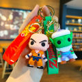 Dragon Ball Keychain PVC Cartoon Anime Figure Trunks Son Goku Piccolo Buu Vegeta Action Figures Key Chain Keyring Bag Pendant. 