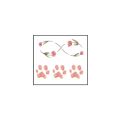 Freen Tattoo Sticker TV GAP The Series Freenbecky Tulip Rose Dog Paw Cute Stickers Fashion Additional Accessories. 