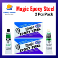 2Pcs Magic Epoxy Steel, Epoxy Economy Pack. 