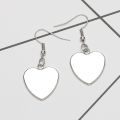 My Hero Academia Earrings Anime Figure Glass Poster Handmade Lovely Heart Earings Women Fans Gift Jewelry. 