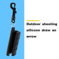 Archery Supply Silicon Arrow Puller w/ Keychain For Target Bow Shoot. 