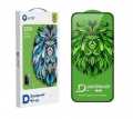 LITO D+ iPh x to 16 pro max Dustproof Full Coverage Full Glue Tempered Glass Screen Protector - BLACK ANTI DUST. 
