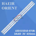 3PCS/SET of LE32B8000 Led Tv Backlight Strip LED315D10-07(B) 30331510219 10-LED 15V For 32 Inch TV. 