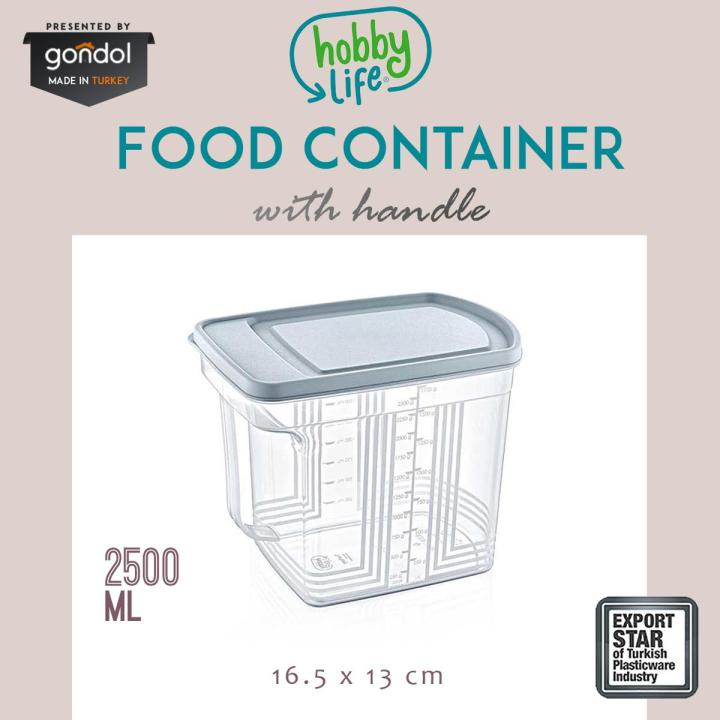 Cereal Box with Handle [Food Container] [Smart Storage]