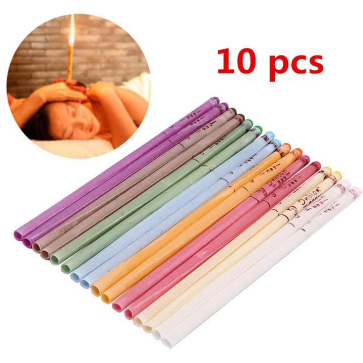 5pairs Ear Candle Ear Candling Therapy Ear Treatment Ear Wax Removal Healthy Care Tools