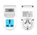 Brand New Original Auto On Off Digital Timer Switch Socket 220 Volts 2300 Watt Box Packed 10 to 12 A Maximum Special for sign boards boring motors fridge water cooler water pump Digital Programmable mechanical timer switch socket automatic on off switch. 