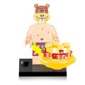 8PCS/set Compatible LegoINGlys NinjaINGlys Spongebob figures DIY Children Gift Building Blocks Kids Toys. 