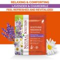 𝐖𝐁𝐌 - Natural Solution (Lavender & Chamomile) Facial Mask Sheet For Glowing Skin Made In USA. 