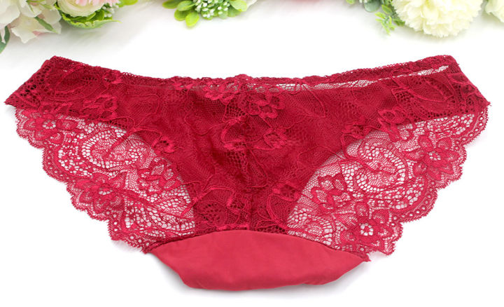 Plus Size Women Silk net Panties Low-Waist Seamless Briefs For Female Ladies Bikini Transparent Ultra-Thin Panty Lingerie underwear