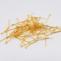 Steel Flat Head Pin Findings Headpins For Jewelry Making Diy Supplies Accessories 100 pcs  25mm 40 mm 50mm. 