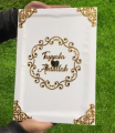 Elegant Nikkah file signature & thumb. 