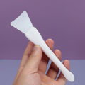 Double-Headed Silicone Facial Mask Brush Fishtail Mud Film Application Tool Skin Friendly Soft Face Glue Brush Makeup Care Tools-MINETTE. 