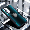 for infinix Zero 5G 2023 Case Hard Clear Transparent Shockproof Car Magnetic Holder Ring Back Cover Casing Hp infinix Zero 5G 2023 Phone Cases Cover. 