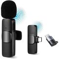 Boya BY-MW3 Wireless Microphone For iFone & Type-C User | Best For Personal Vlogging & Video Recording with Noise Cancellation & Cordless Clip. 