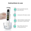 ENRG TDS Meter, Water Quality Tester Filter Pen, Accuracy Testing for Drinking Water Purity Test, Swimming Pools, Aquariums. 