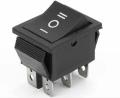 5 Pcs- 12V 30A DC Rocker Switch 250V 16A AC 6 Pin 3 Position button DPDT Switch    5x On/Off Car Boat Rocker Switch 15/30A 220V DIY 4PB. 