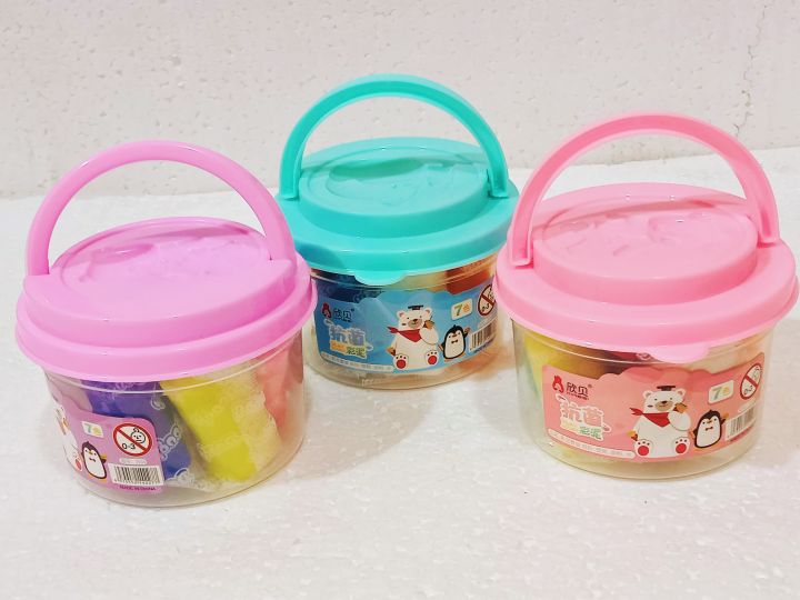 clay set different colors clay pack for kids / clay / playdough for kids
